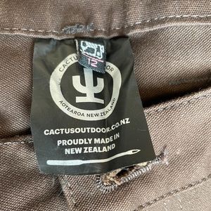 Cactus Outdoor Work Pants, NZ size 12 (US size 8)
